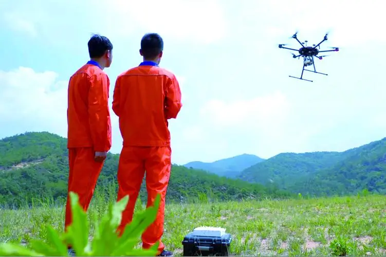 南岳无人机倾斜摄影巡检拍摄